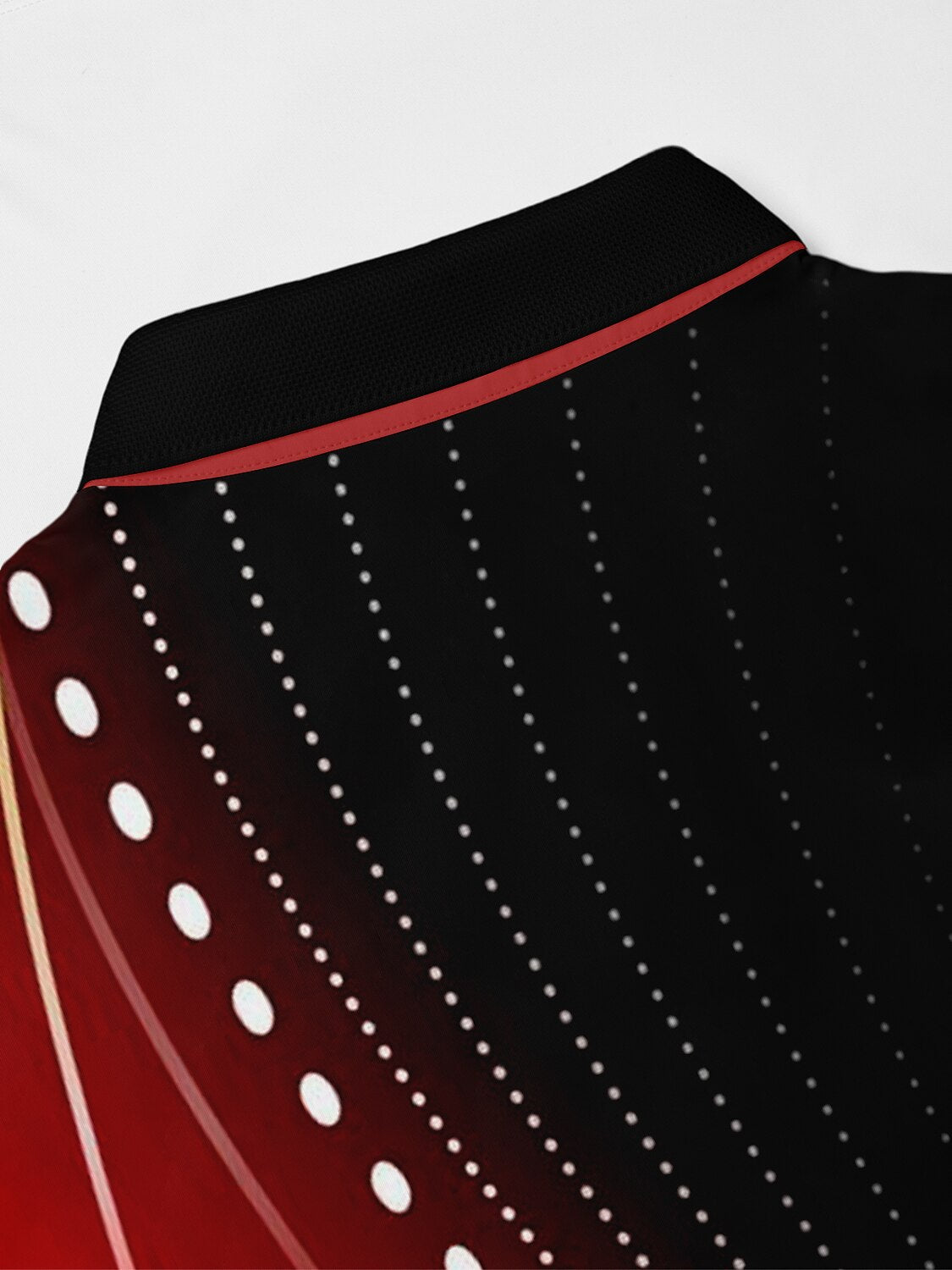 Air Brush Men's Ribbed Collar Polo Top UPF50+