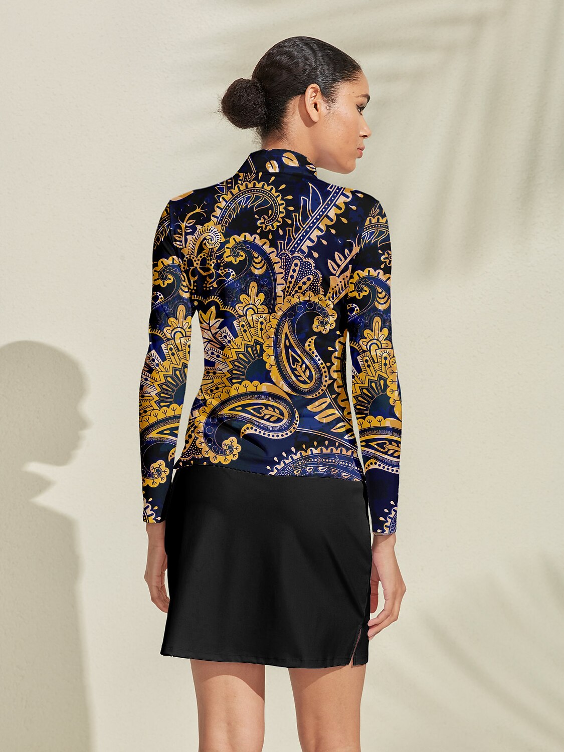 Pretty Feminine Golf Shirt Quarterzip UPF50+