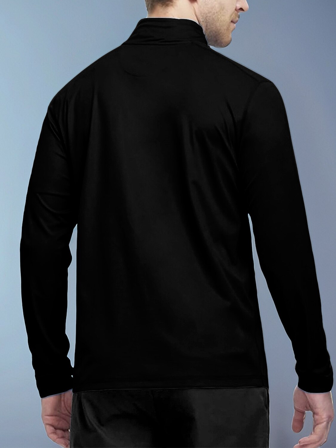 Air Brush Men's Golf Shirt Quarterzip UPF50+