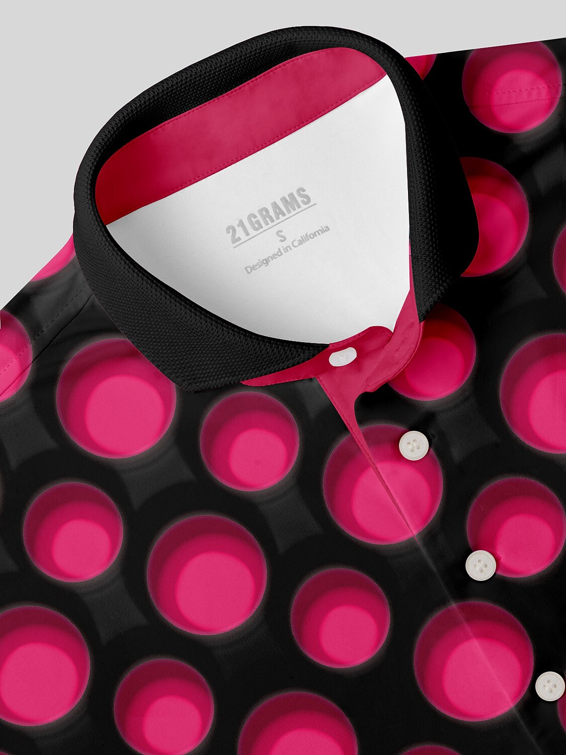 Hyper-prep Men's Ribbed Collar Polo Top UPF50+