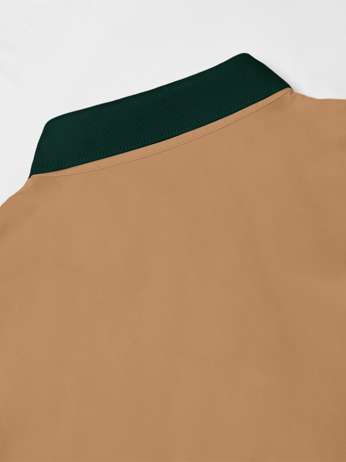 Bold Baroque Men's Ribbed Collar Polo Top UPF50+