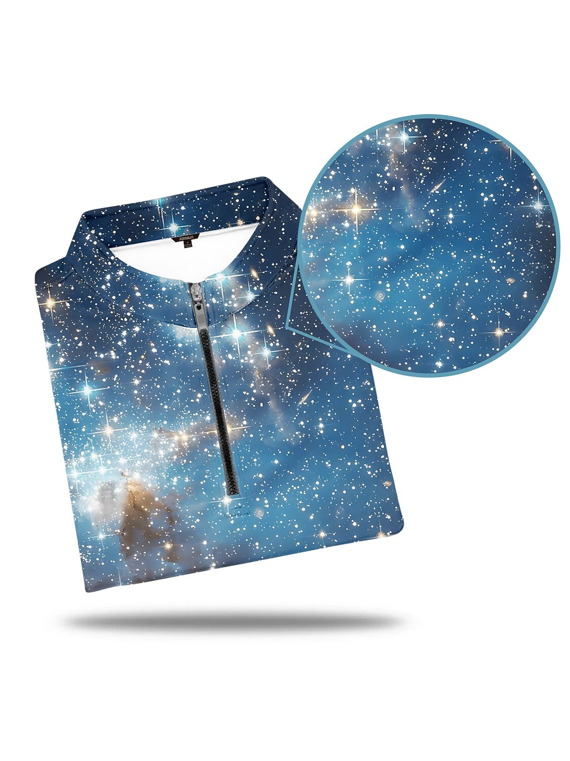 Inked Skins Men's Golf Shirt Quarterzip UPF50+