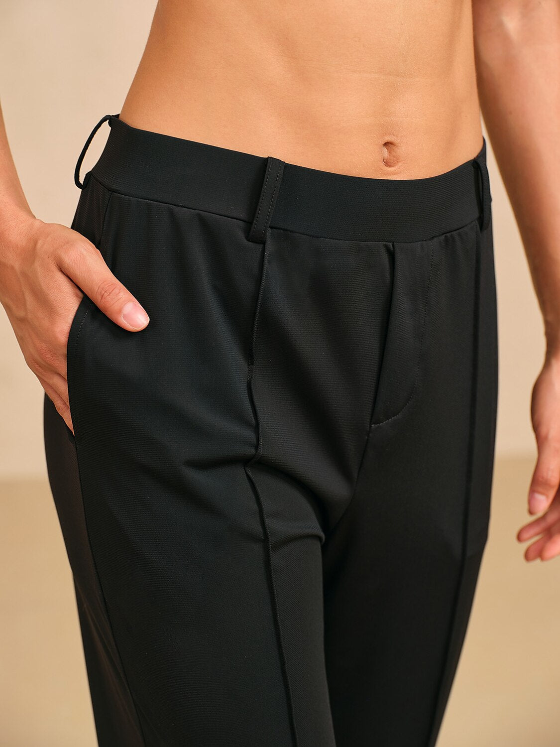 More Than Basic 36.5 Inch Performance Ankle Pants