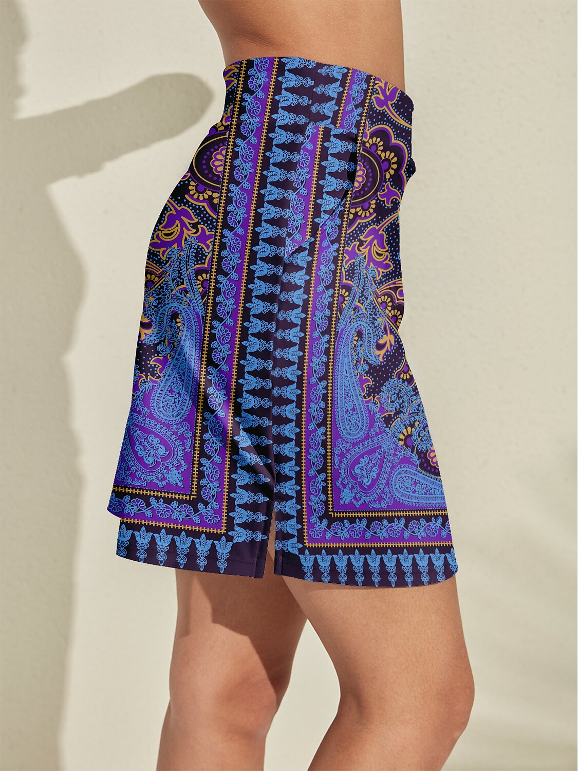 Pretty Feminine Silky 19 Inch High Waist Skort UPF50+