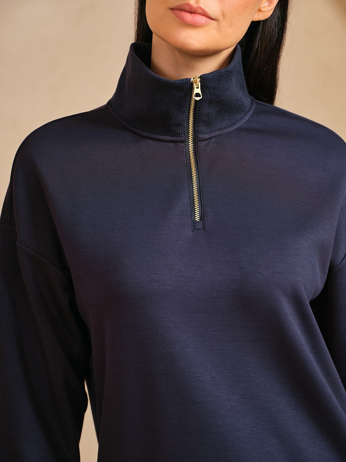 UltraSoft Long Sleeve Quarterzip Sweatshirt