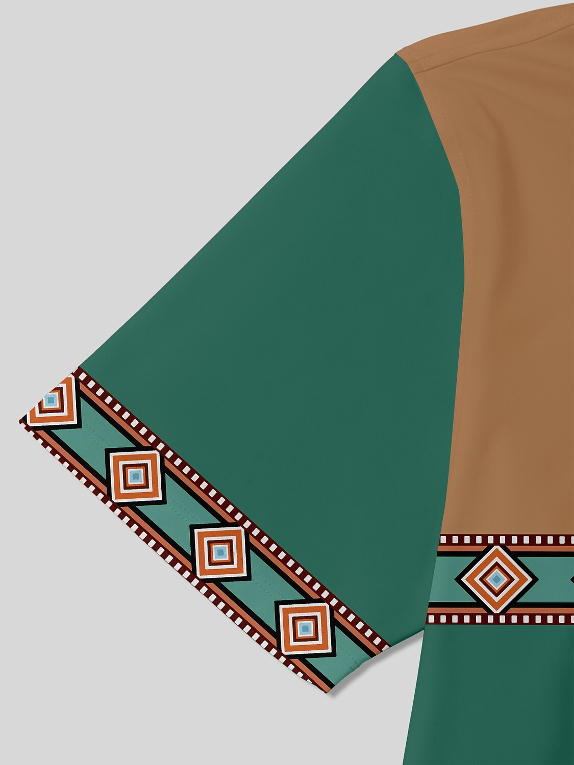 Bold Baroque Men's Ribbed Collar Polo Top UPF50+