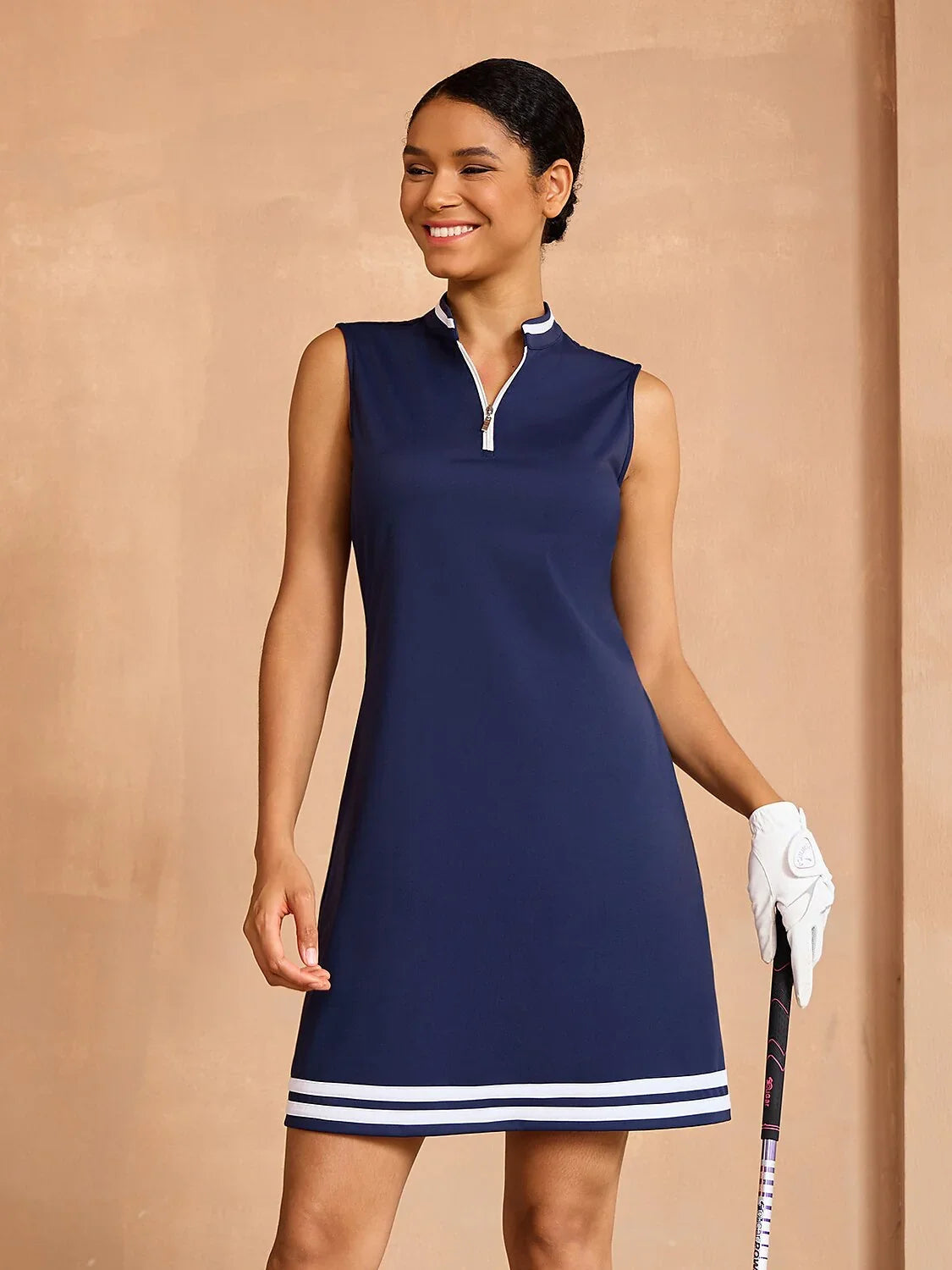 Navycore Sleeveless 36.5 Inch Dress UPF50+