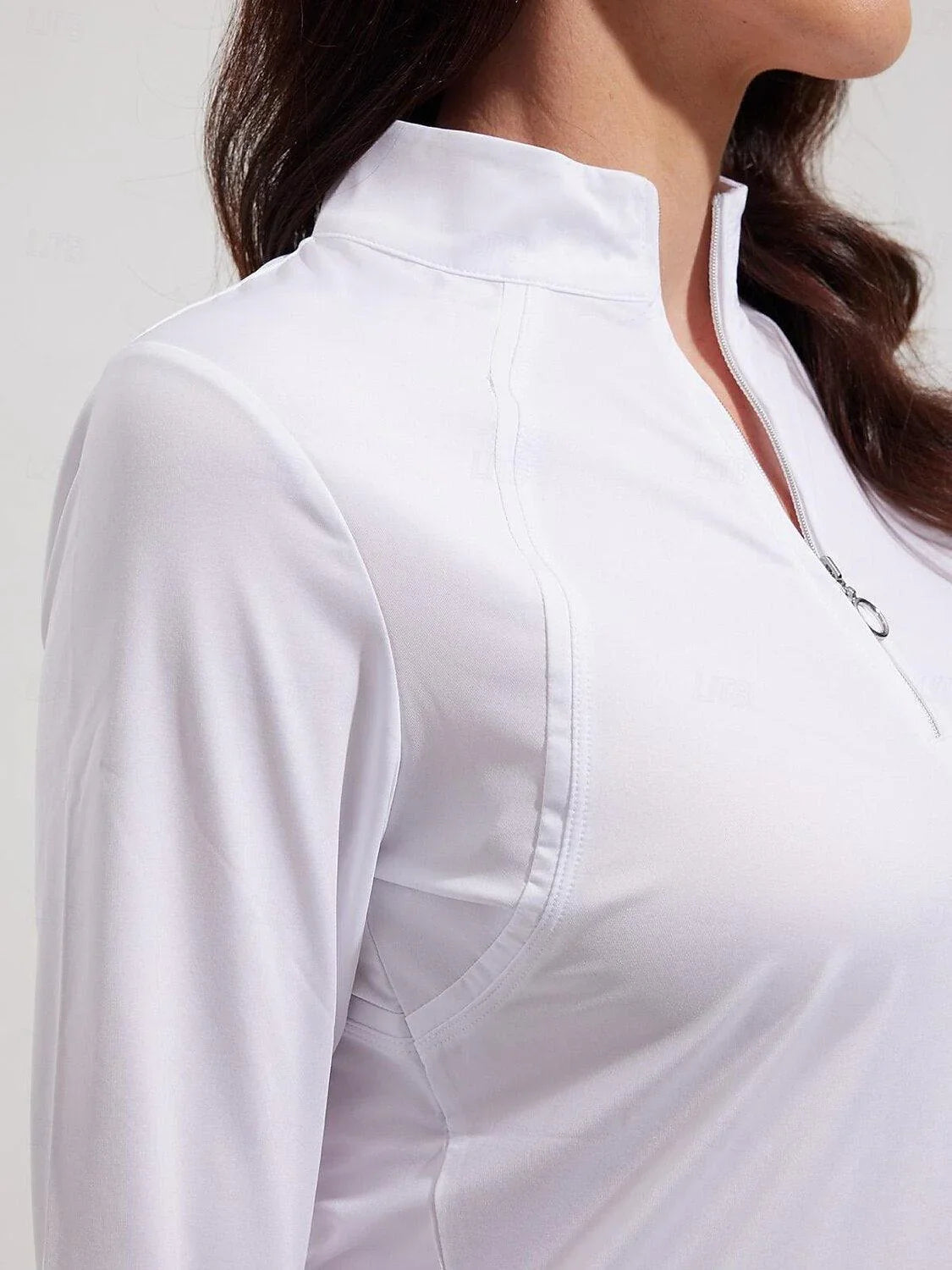 More Than Basic Golf Shirt Quarterzip UPF50+