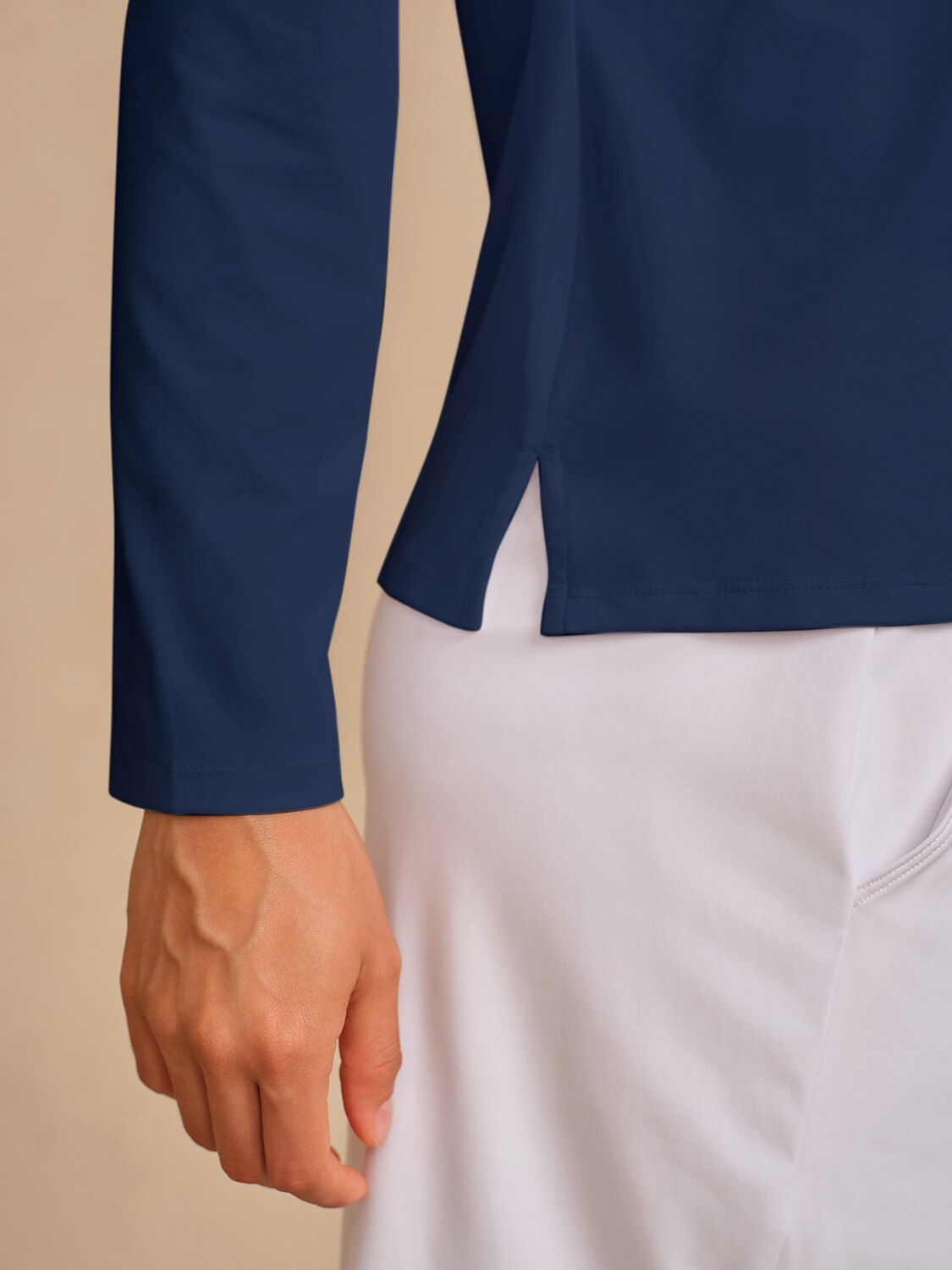 More Than Basic Shawl Collar Golf Shirt