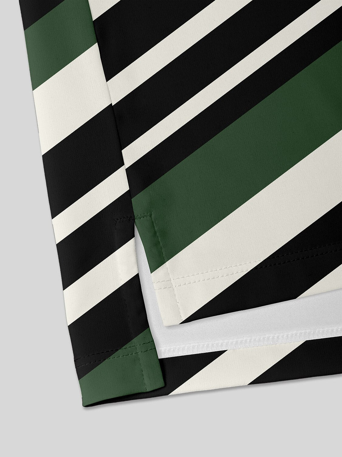 Hyper-prep Men's Ribbed Collar Polo Top UPF50+