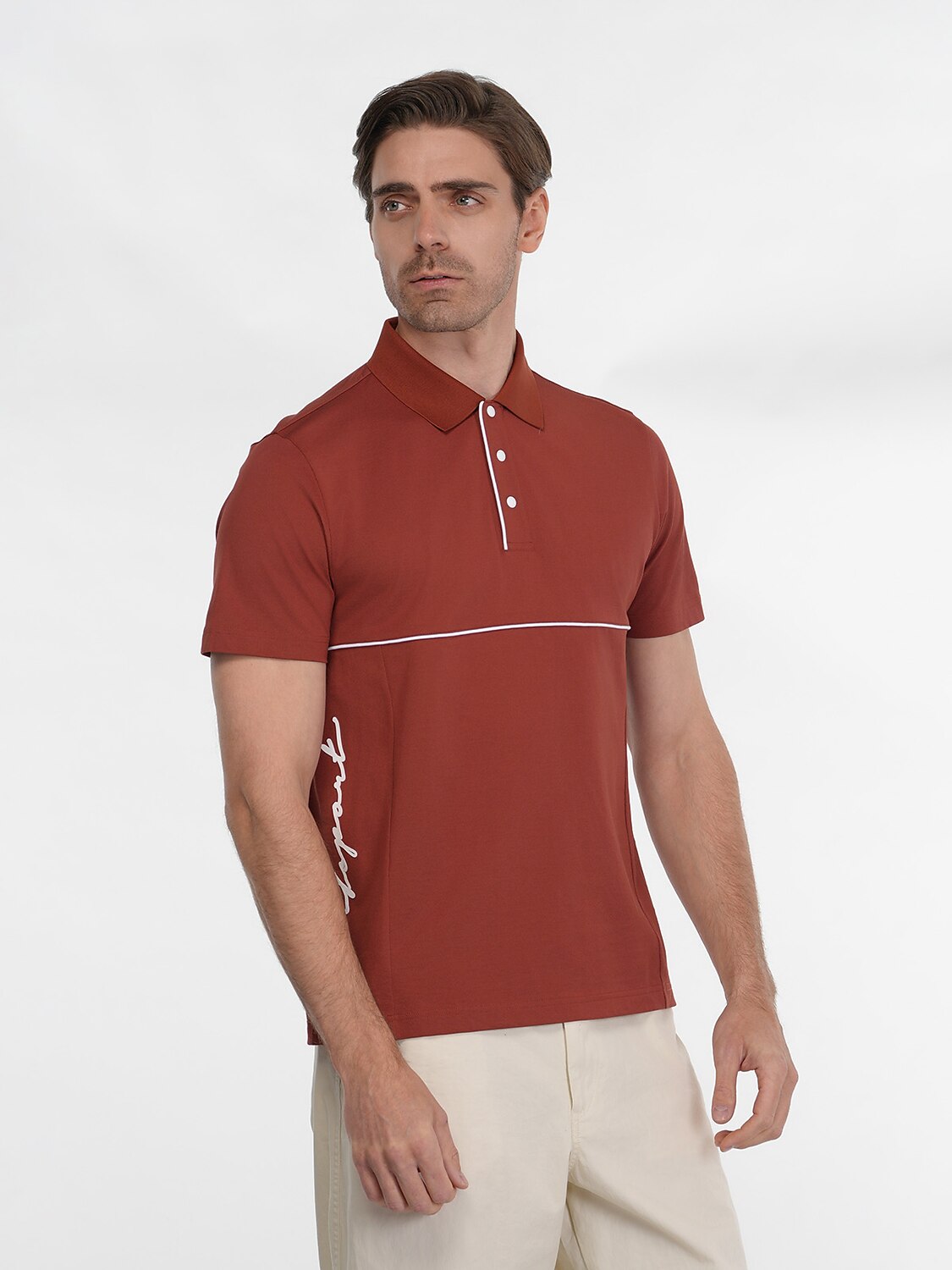 NaturalComfy Men's Short Sleeve Polo UPF50+