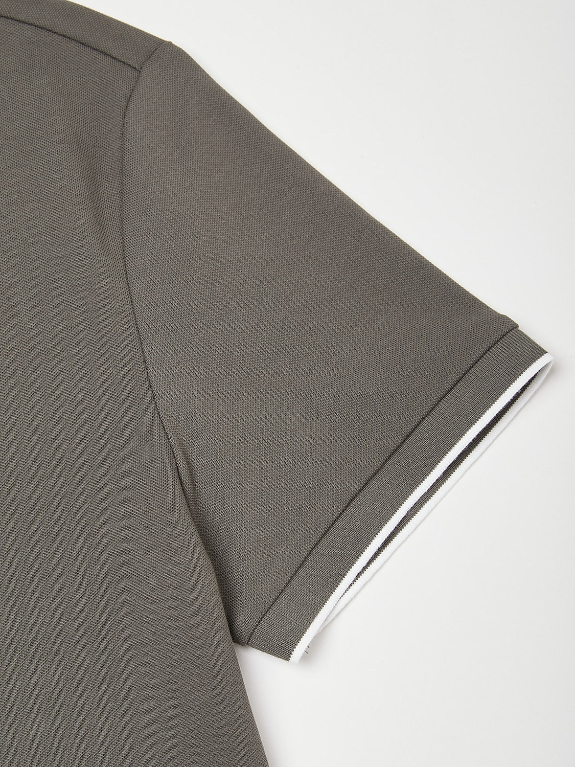 NaturalComfy Men's Quater Zip Short Sleeve Polo