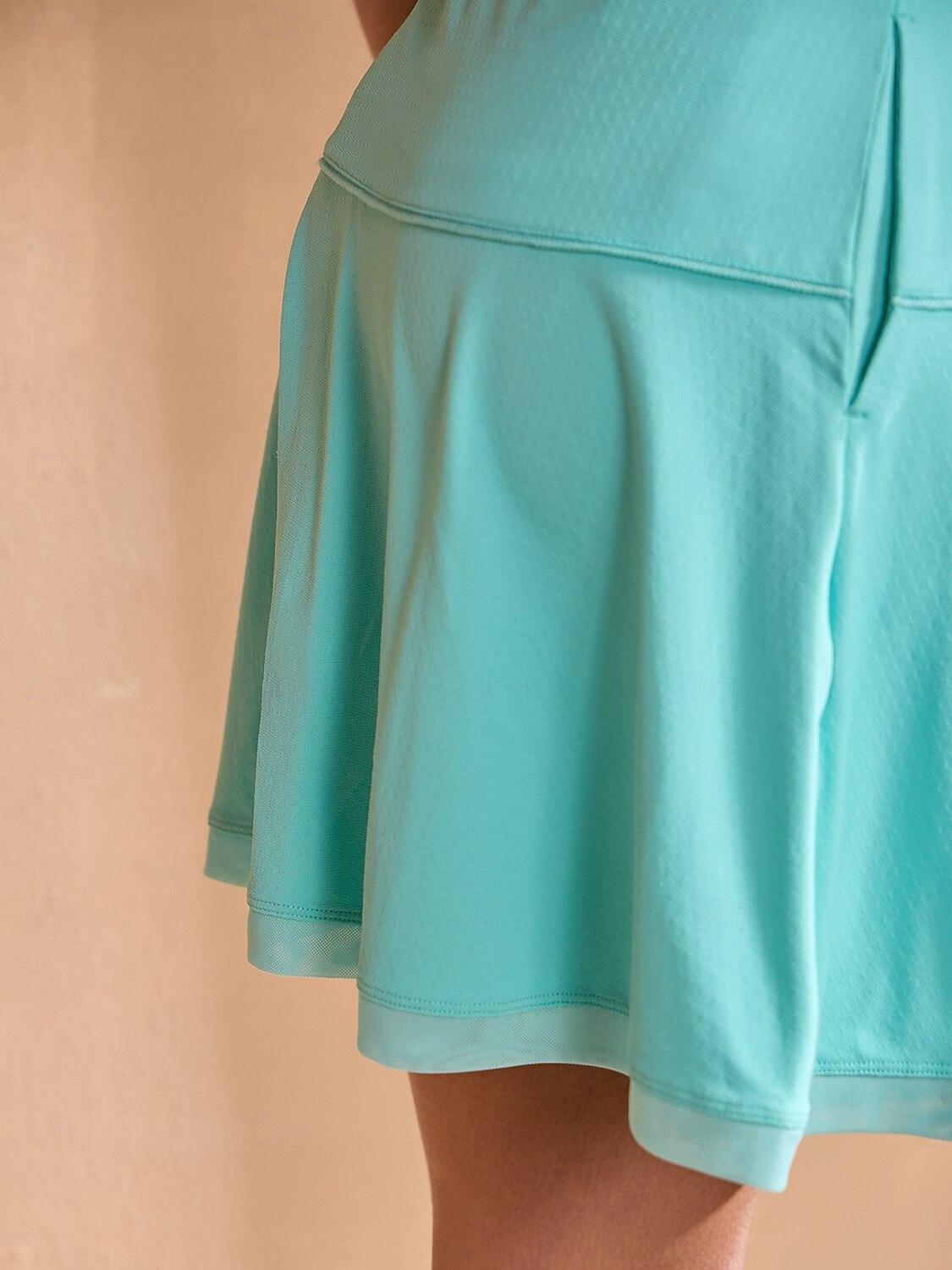 Premium 18.5 Inch A-Line Mesh Skort UPF50+