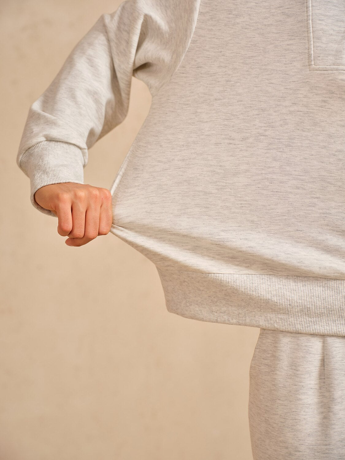 UltraSoft Long Sleeve Quarterzip Sweatshirt