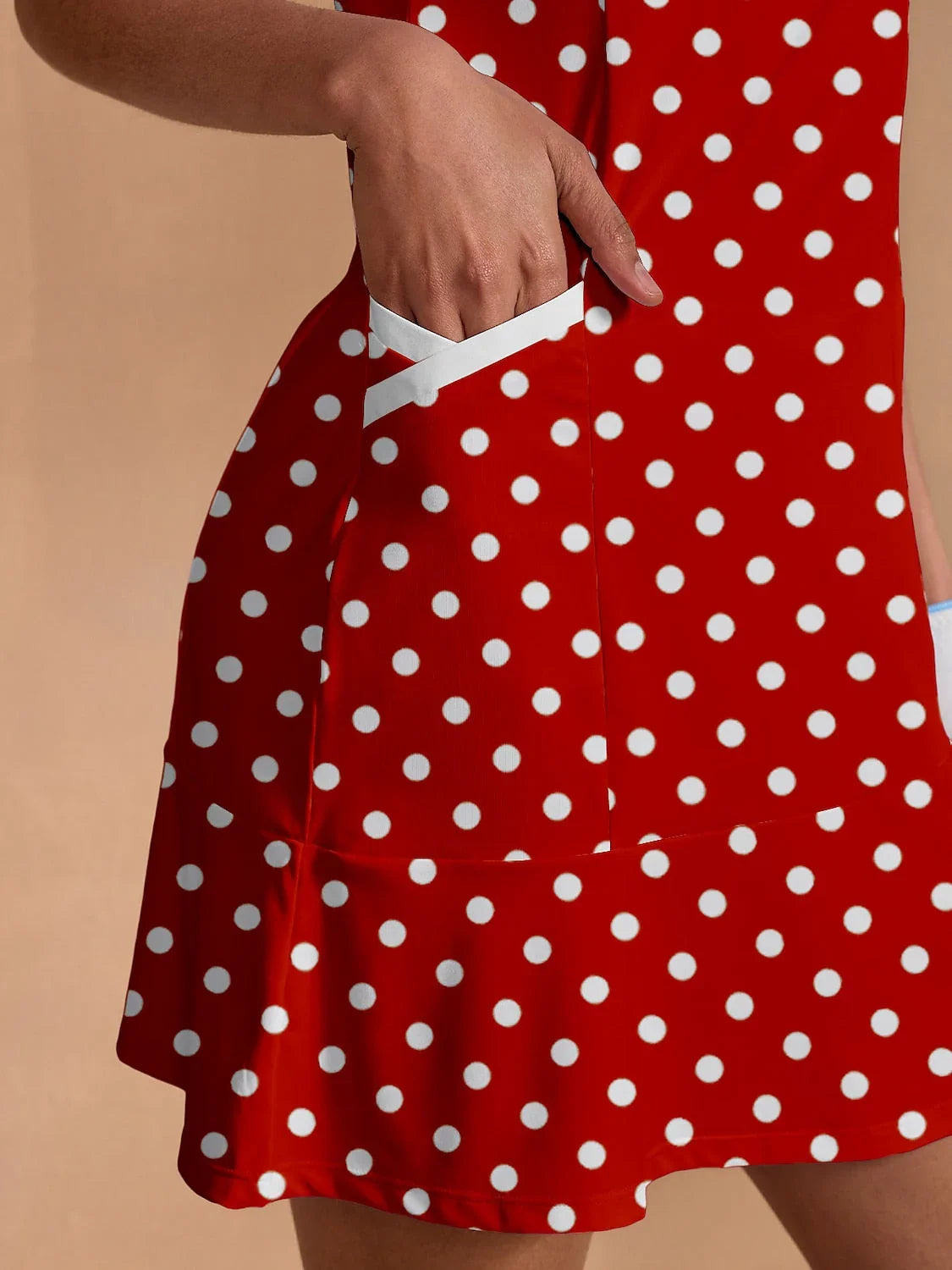 Hyper-prep Ruffle 35.5 Inch Dress For Golf Pickleball & Tennis