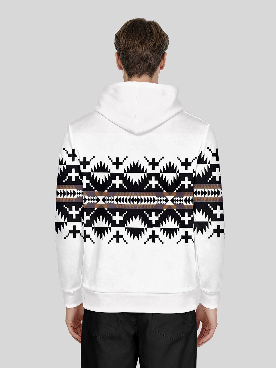 Bold Baroque Men's Golf Hooded Sweatshirt