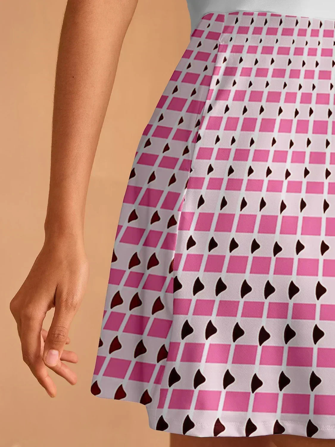 Not So Classic Short Sleeve A-Line 36.5 Inch Dress