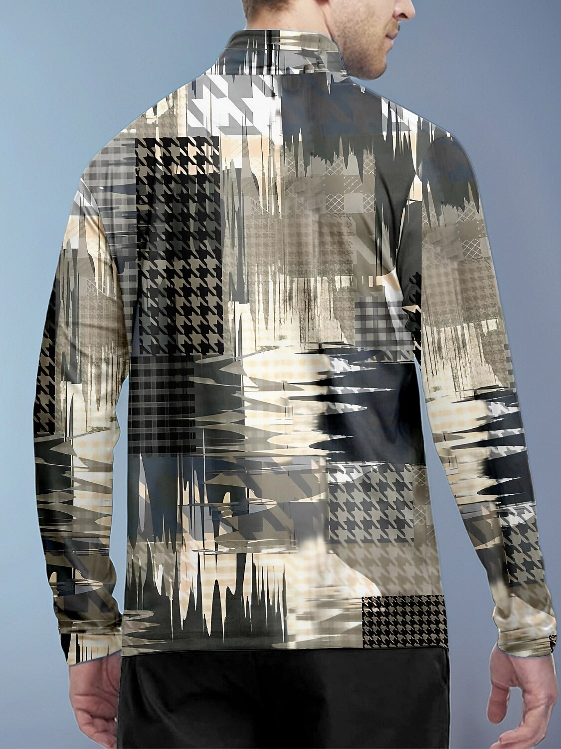 Not So Classic Men's Golf Shirt Quarterzip UPF50+