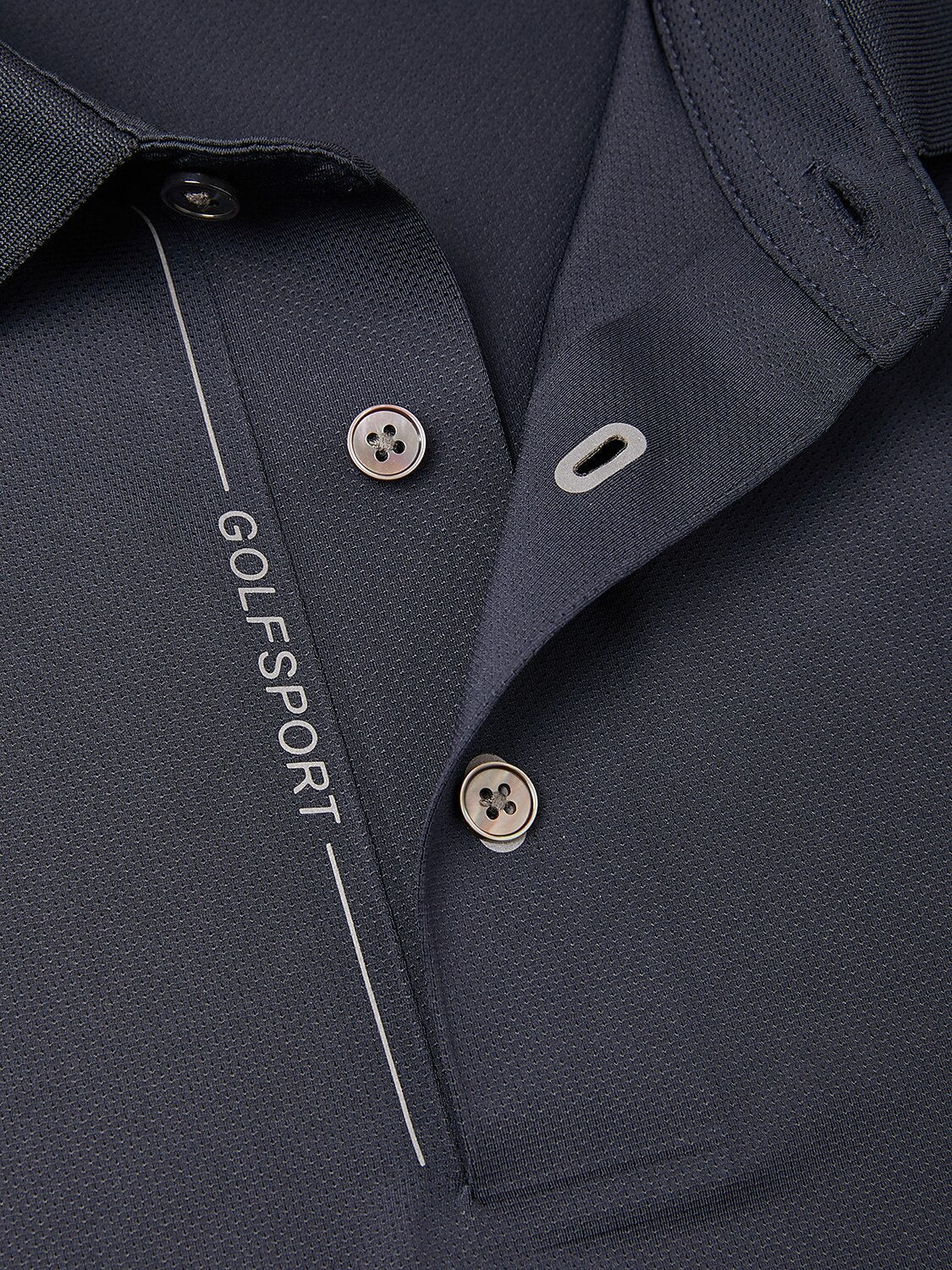 TechShed Men's Button Up Short Sleeve Polo