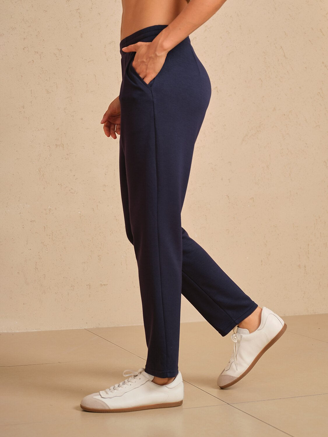UltraSoft Stretch Hidden Drawstring Ankle Pants