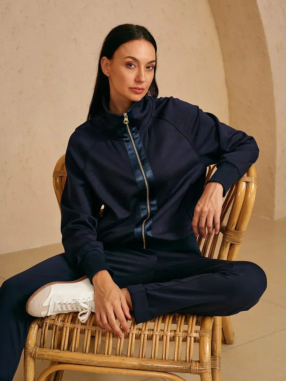 UltraSoft Long Sleeve Trimmed Jacket