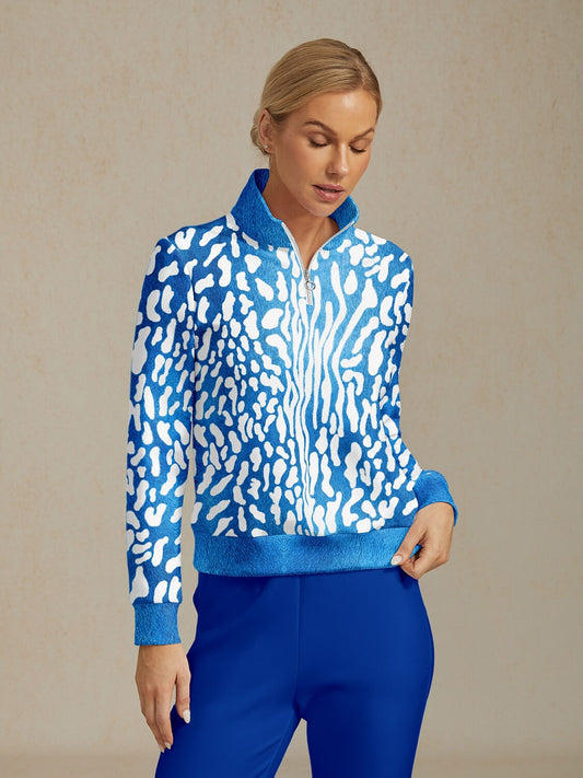 Wildlife Party Golf Sweatshirt