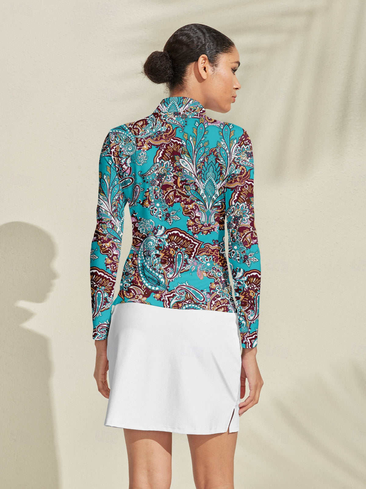 Pretty Feminine Golf Shirt Quarterzip UPF50+