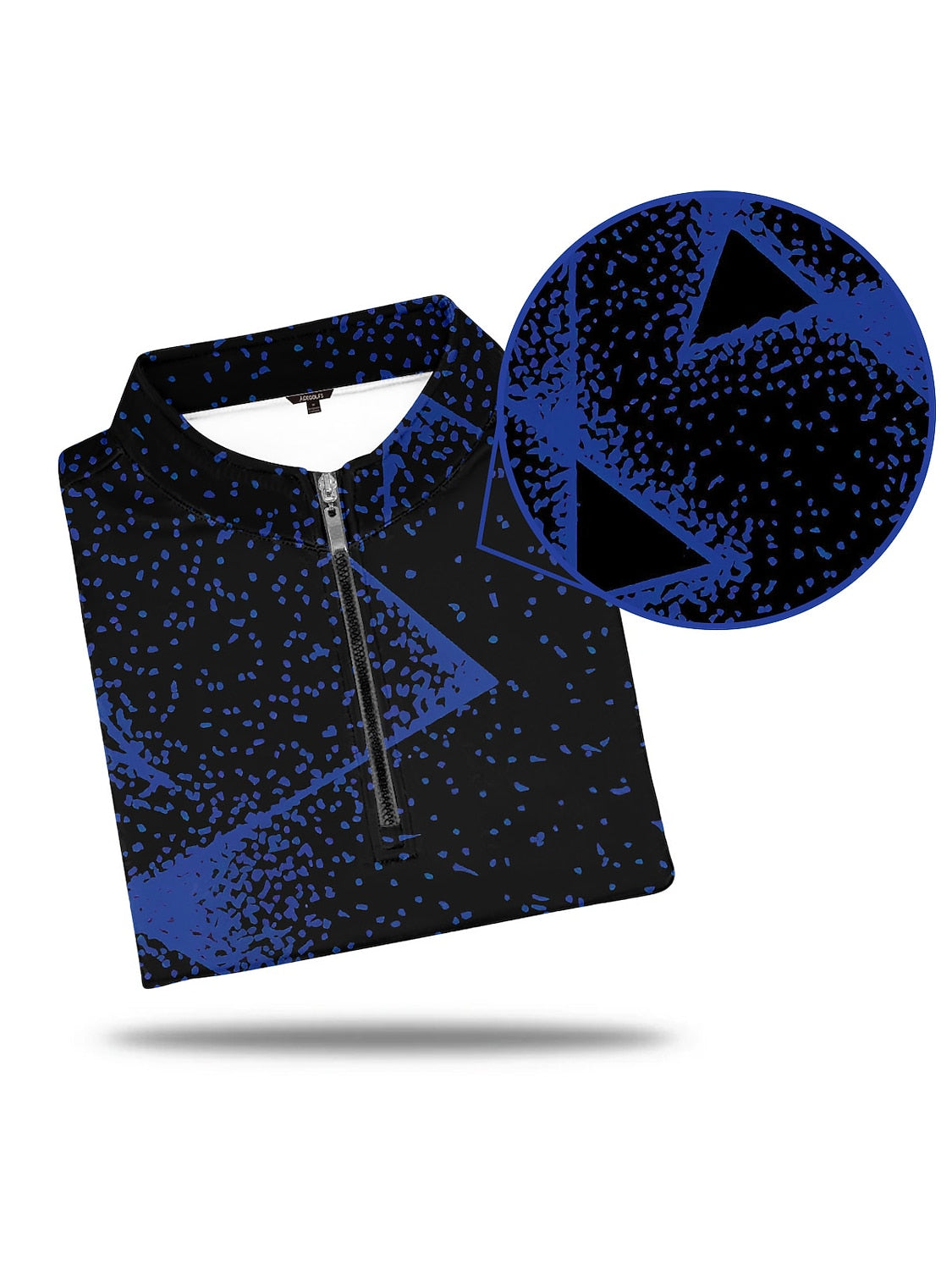 Air Brush Men's Golf Shirt Quarterzip UPF50+