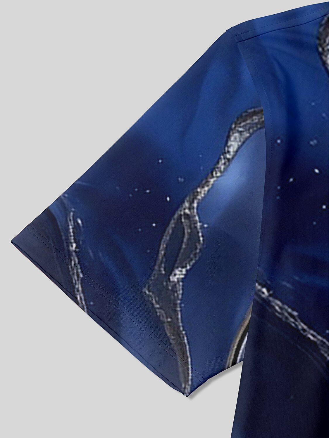 Inked Skins Men's Ribbed Collar Polo Top UPF50+