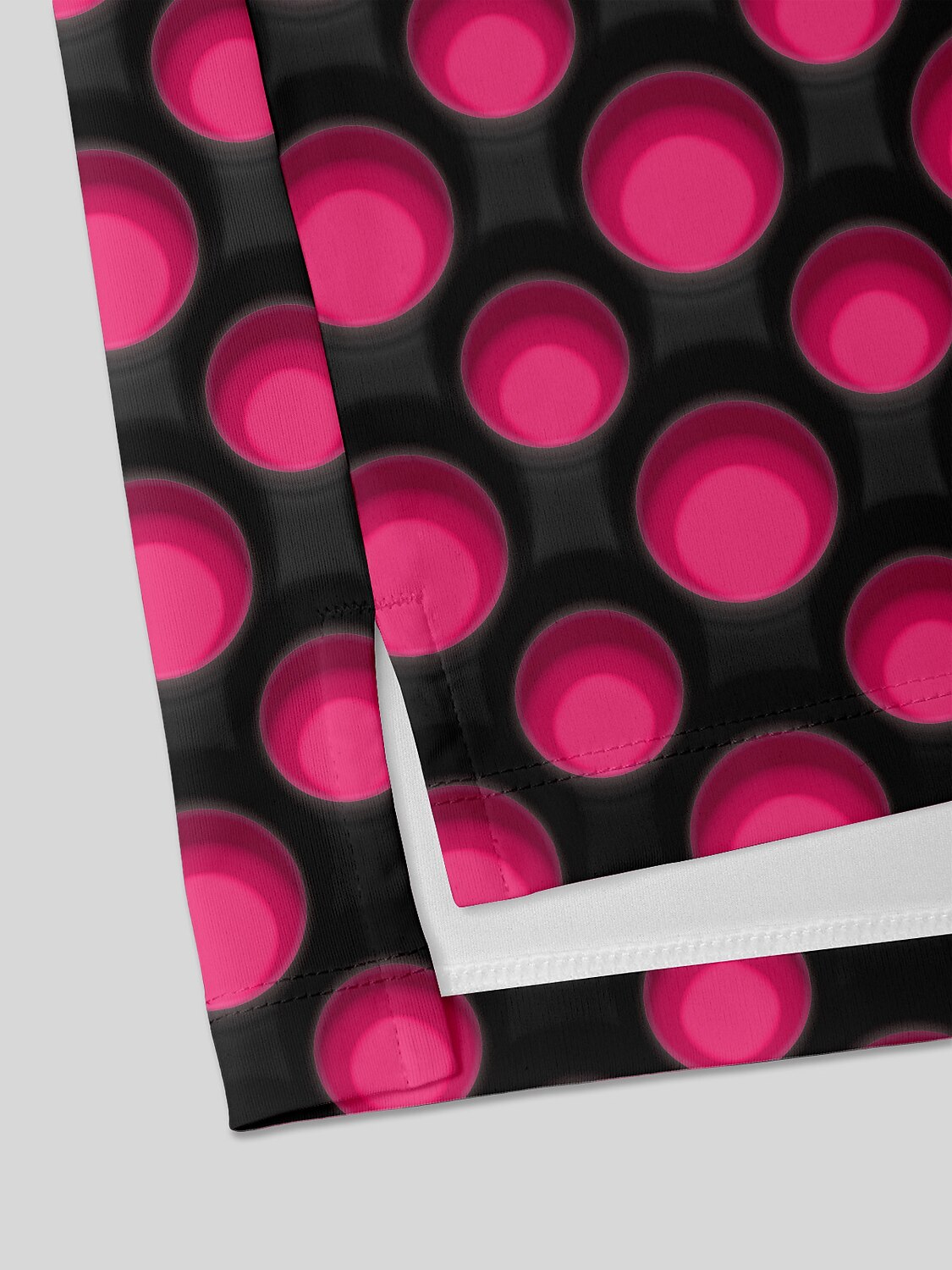 Hyper-prep Men's Ribbed Collar Polo Top UPF50+