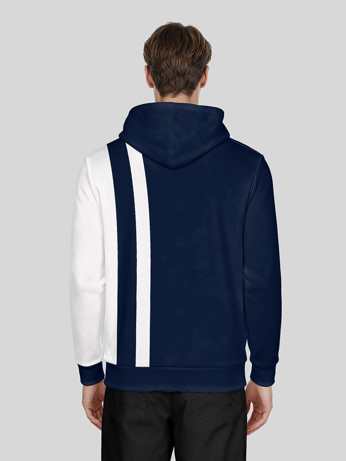 Playful Nautical Men's Golf Hooded Sweatshirt