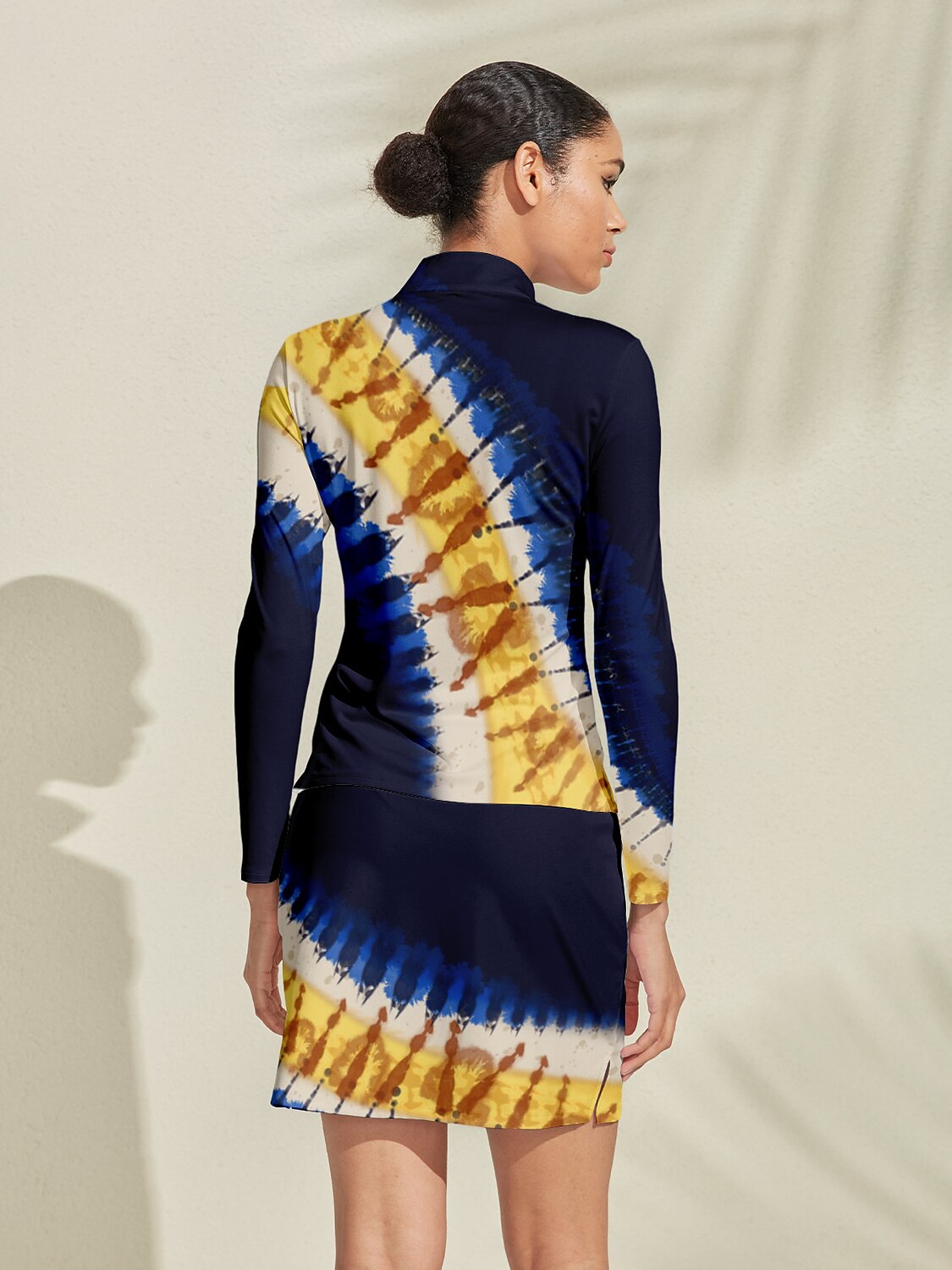 Inked Skins Silky Golf Shirt Quarterzip UPF50+