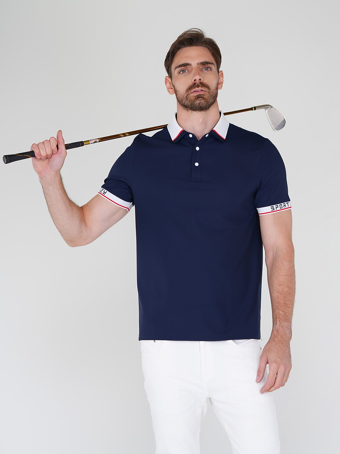 TechShed Men's Short Sleeve Polo UPF 50+