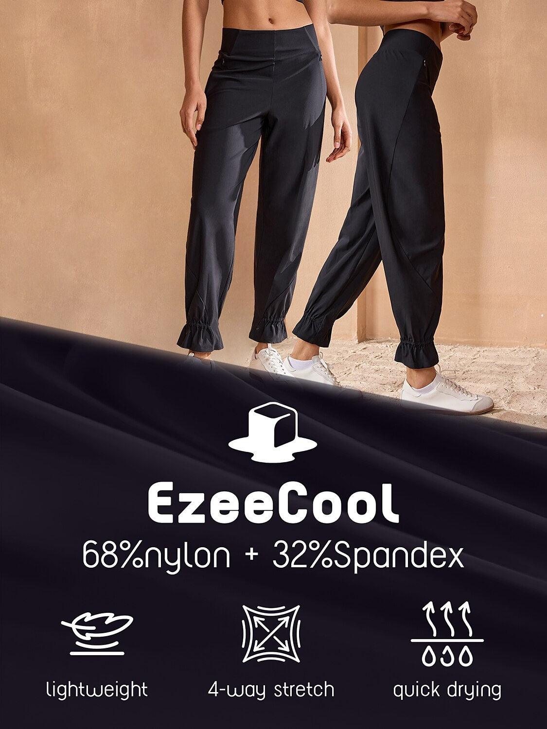 More Than Basic 38 Inch Performance Ruffle Pants