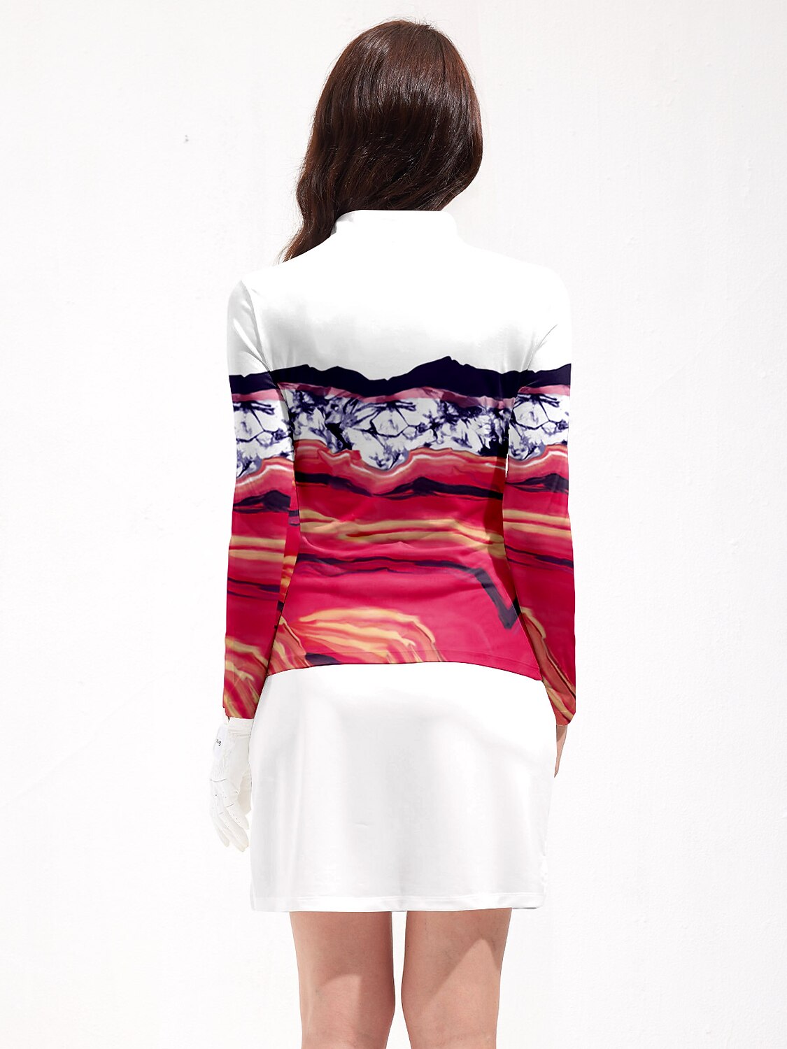 Inked Skins Silky Golf Shirt Quarterzip UPF50+