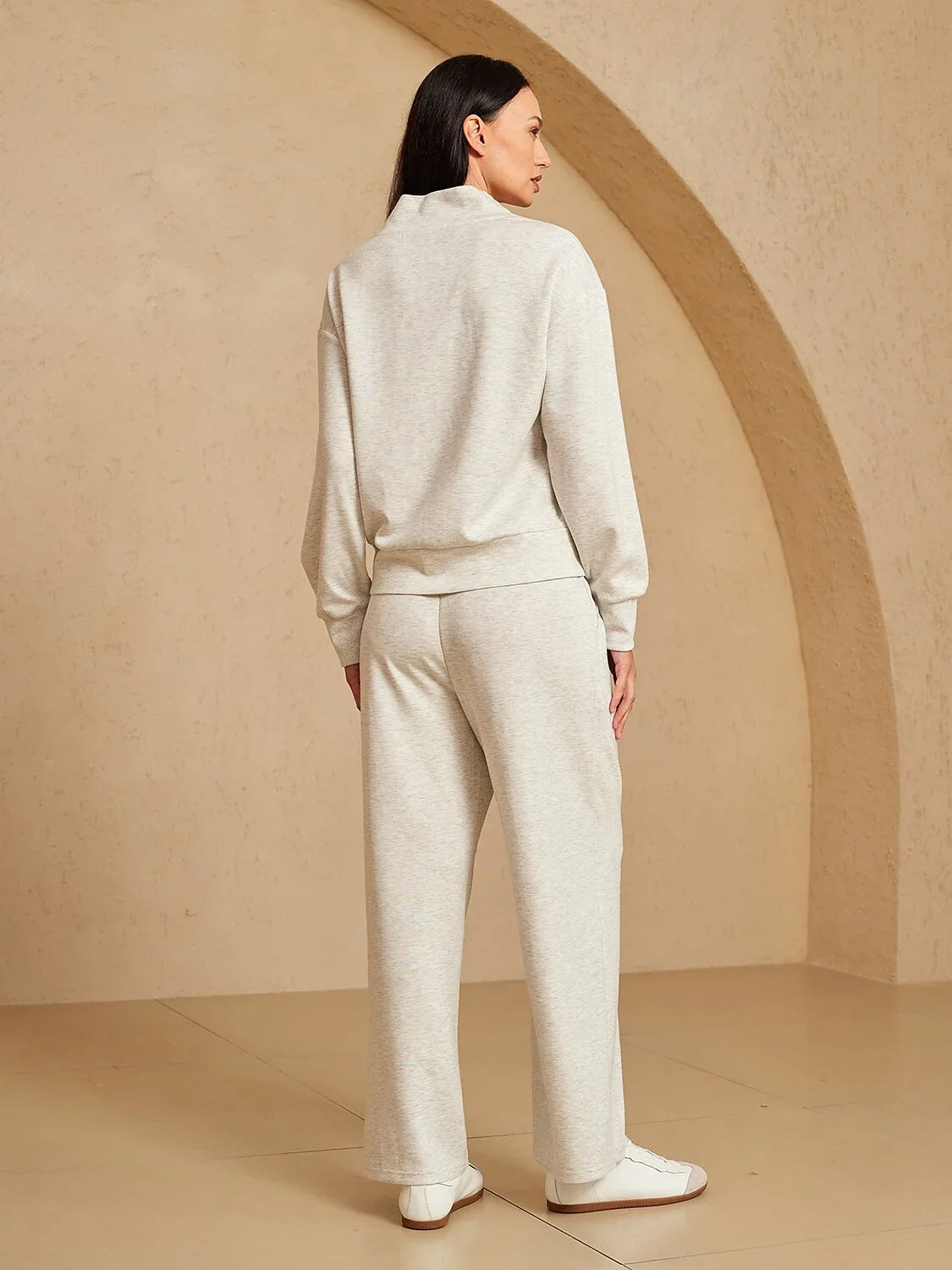 UltraSoft Long Sleeve Cowl Neck Sweatshirt