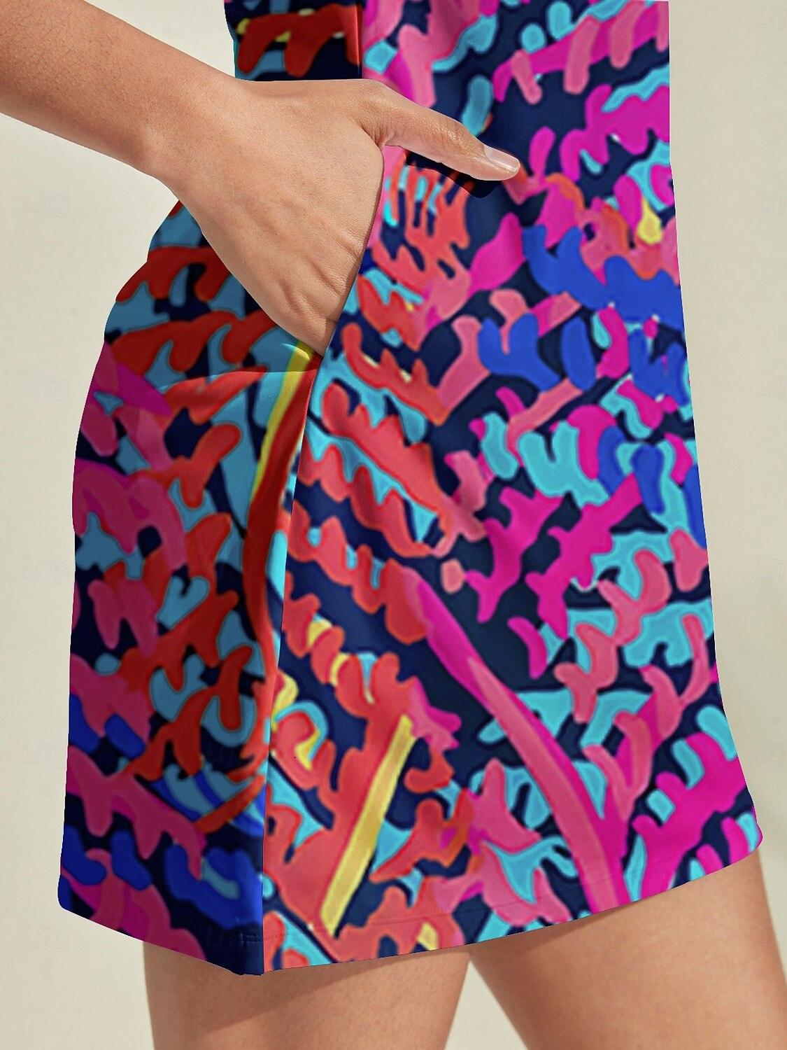 Botanical Energy Long Sleeve 36.5 Inch Dress UPF50+