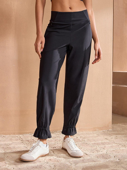 More Than Basic 38 Inch Performance Ruffle Pants