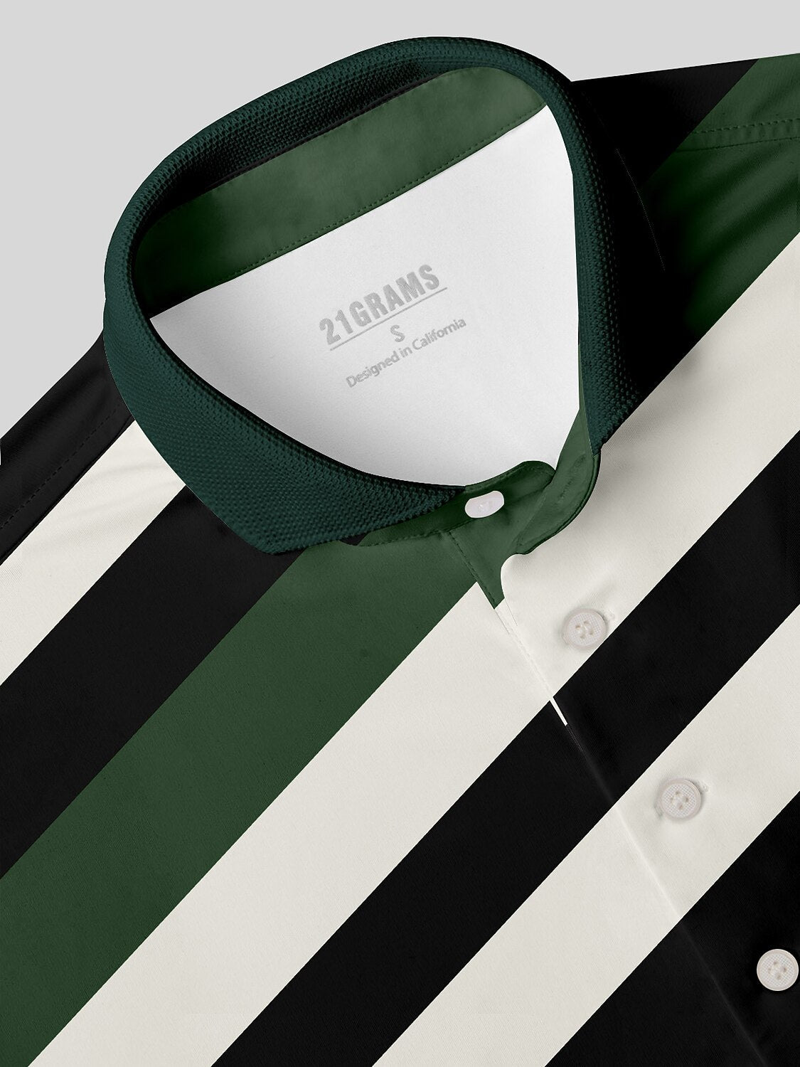 Hyper-prep Men's Ribbed Collar Polo Top UPF50+