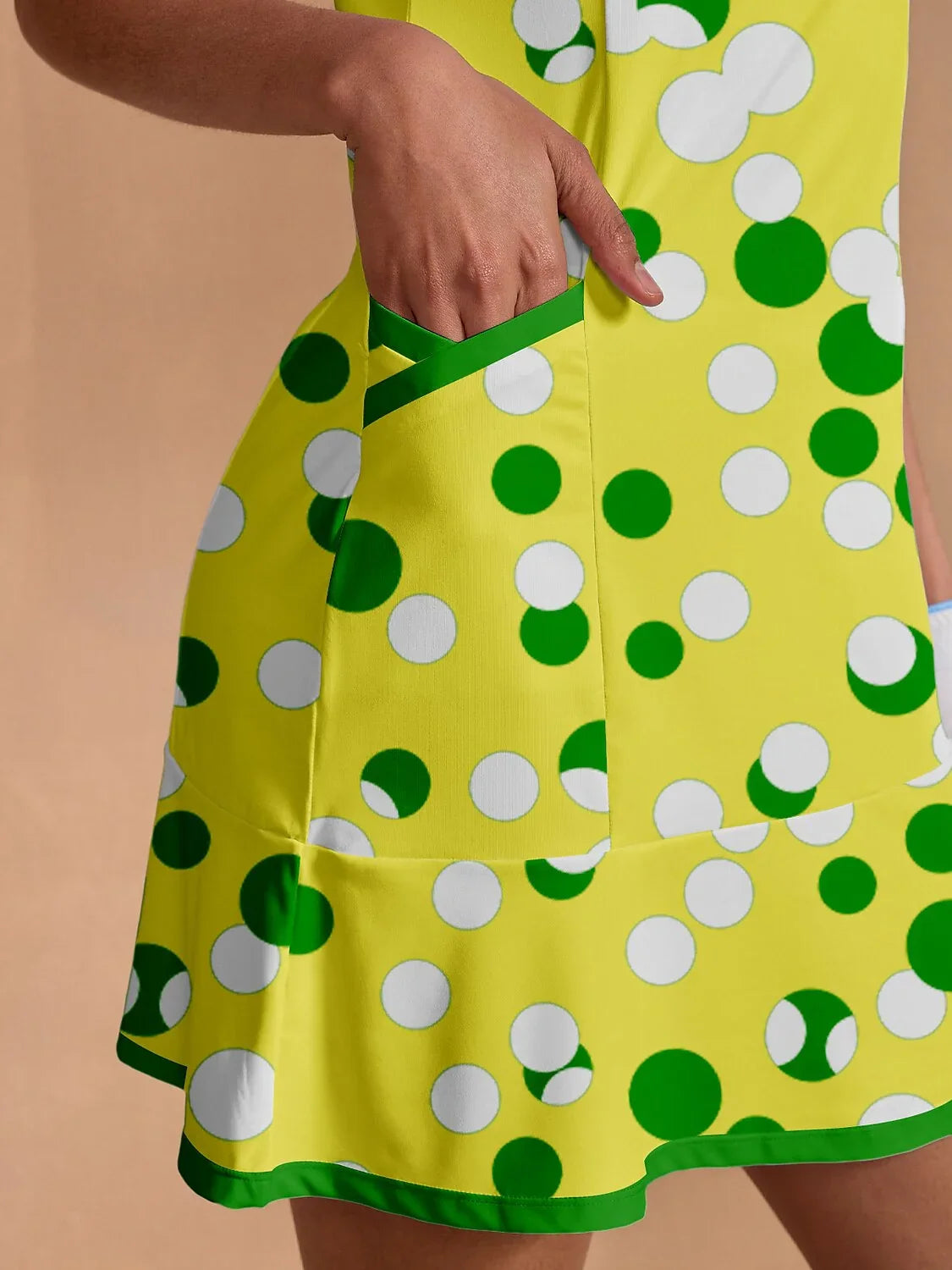 Hyper-prep Ruffle 35.5 Inch Dress For Golf Pickleball & Tennis