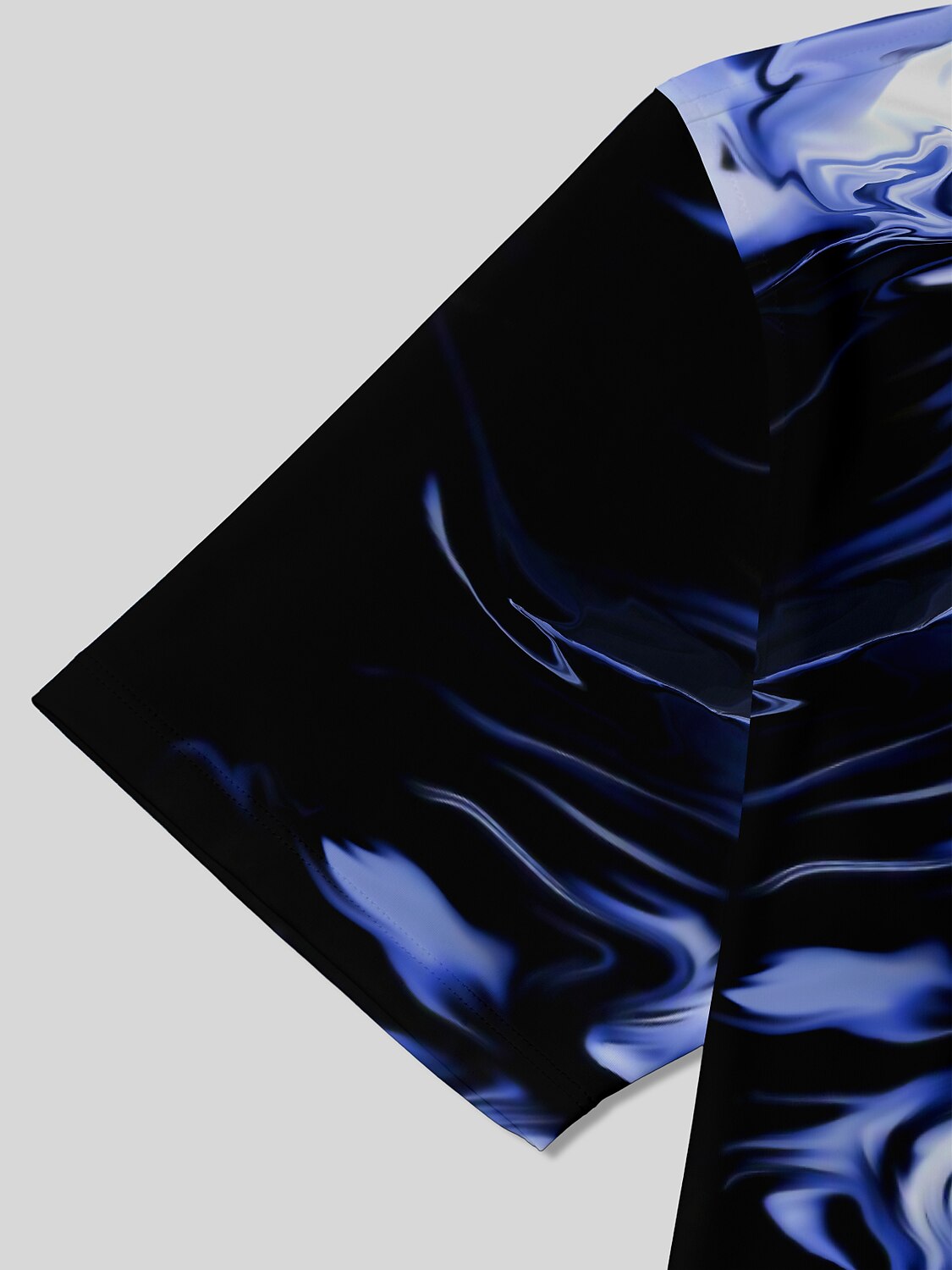 Inked Skins Men's Ribbed Collar Polo Top UPF50+