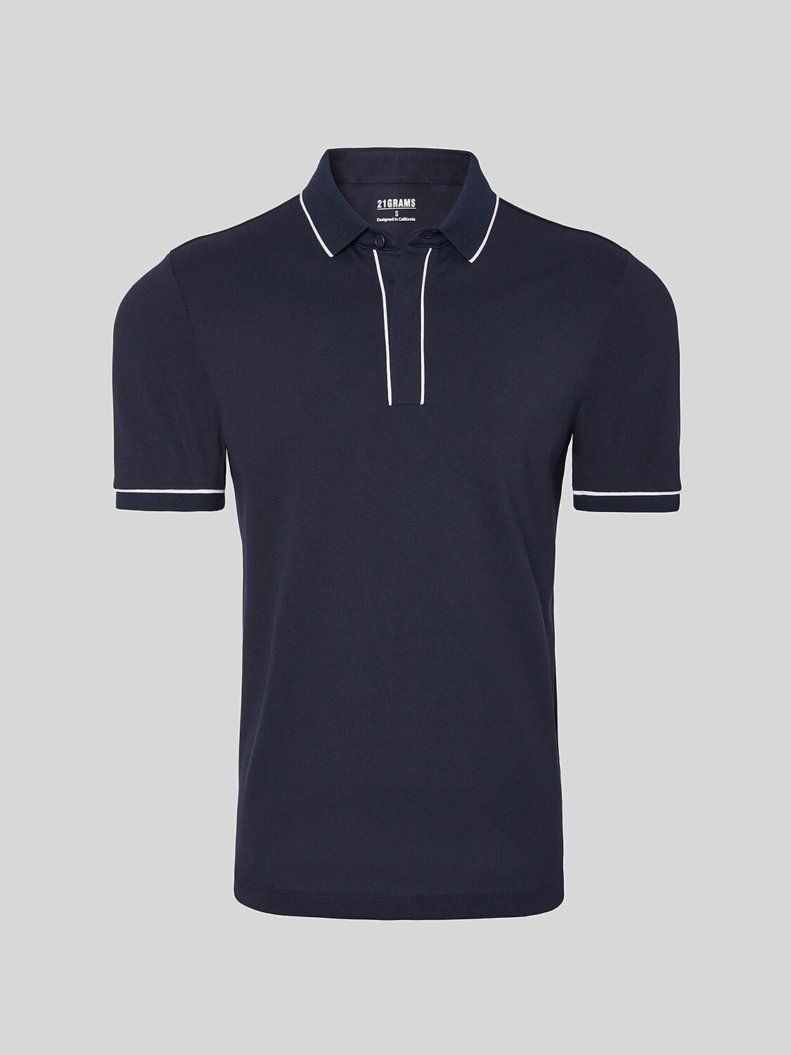 NaturalComfy Men's Contrasting Trimmings Polo