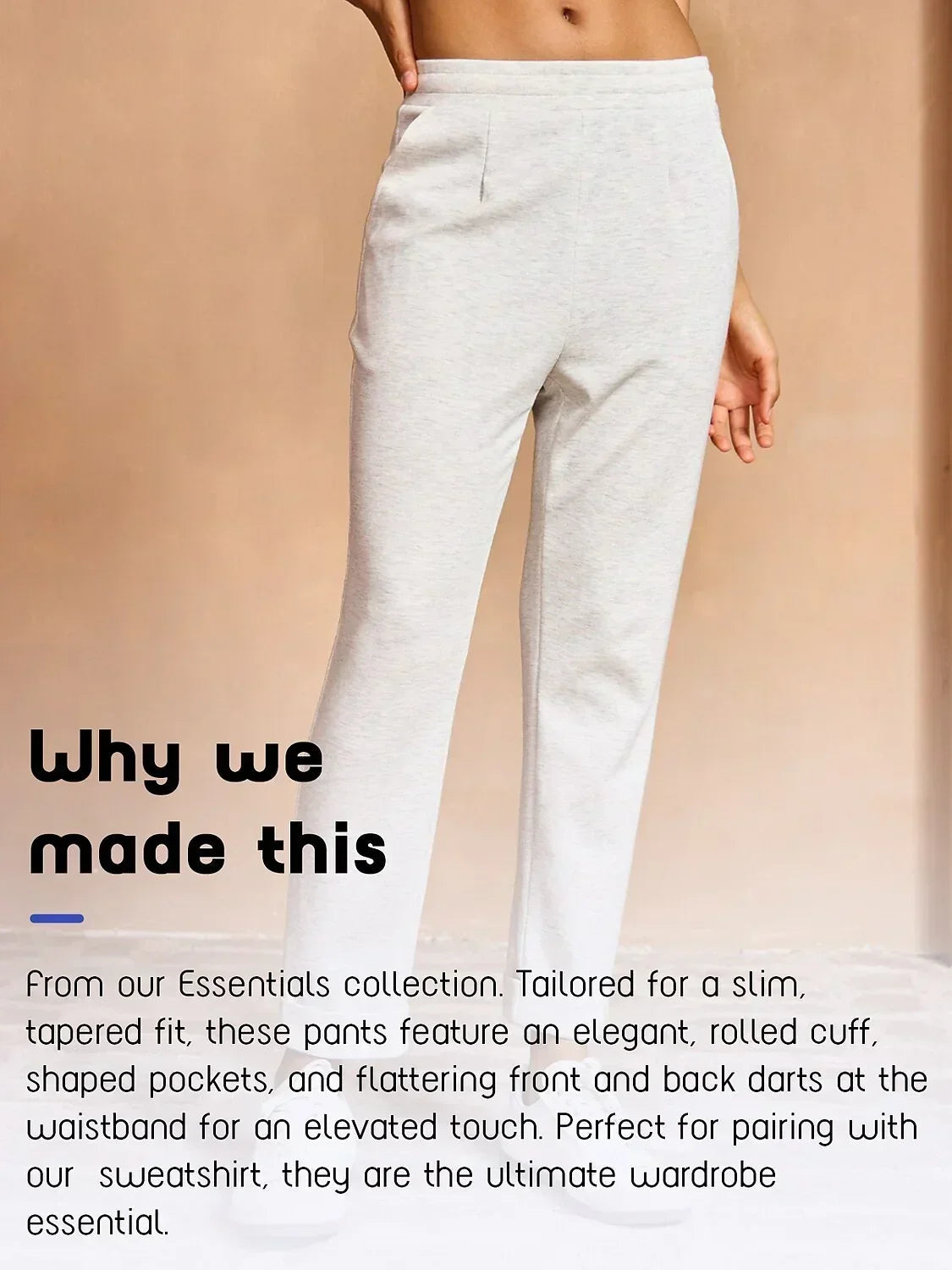 UltraSoft Stretch Hidden Drawstring Cuff Pants
