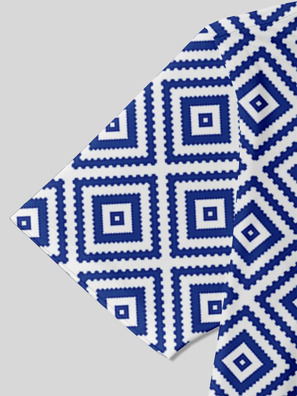 Bold Baroque Men's Ribbed Collar Polo Top UPF50+