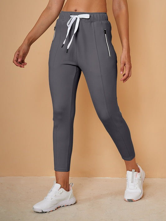More Than Basic Drawstring Capri Sweatpants