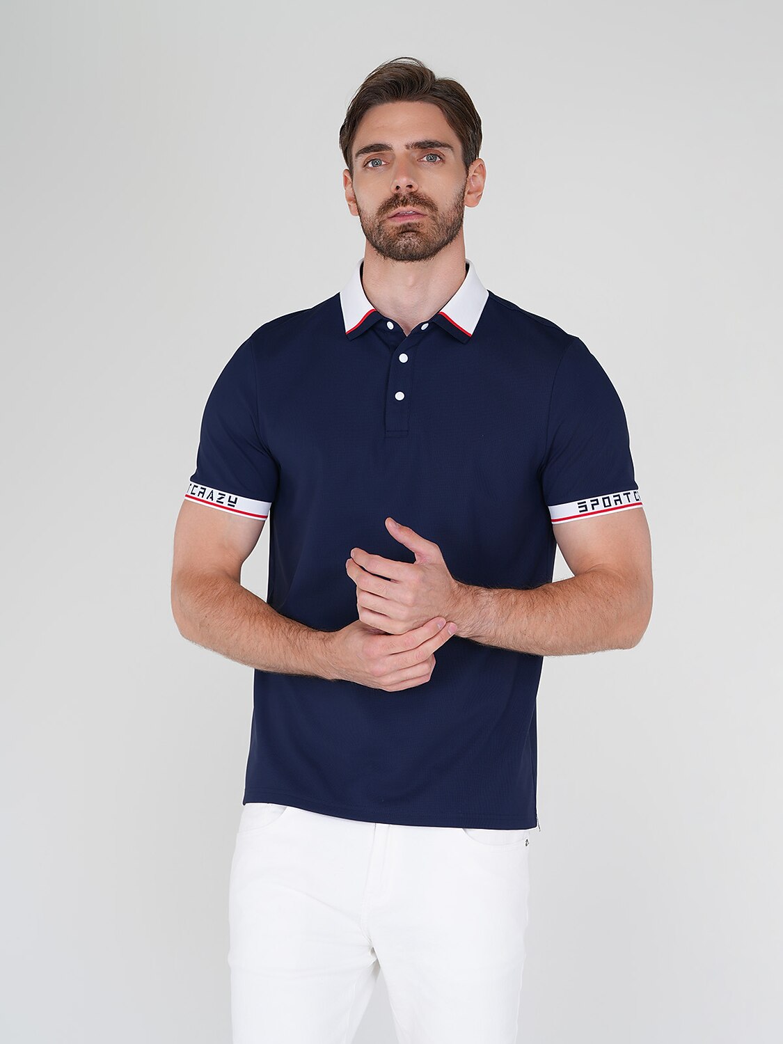 TechShed Men's Short Sleeve Polo UPF 50+