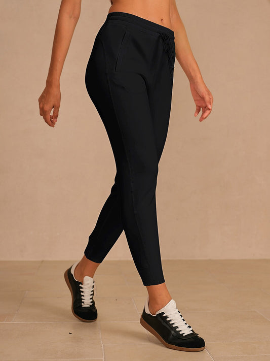 More Than Basic 26.5 Inch Drawstring Ankle Pants