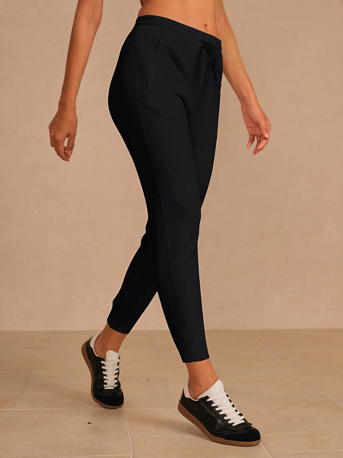 More Than Basic 26.5 Inch Drawstring Ankle Pants