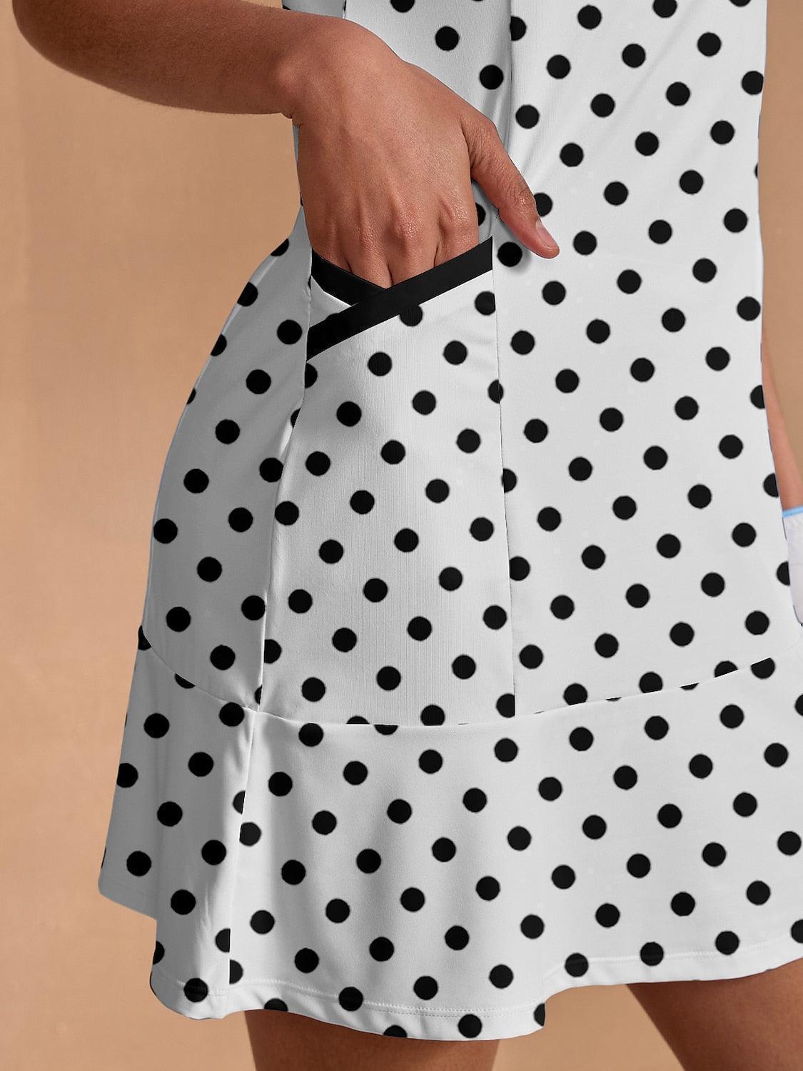 Hyper-prep Ruffle 35.5 Inch Dress For Golf Pickleball & Tennis