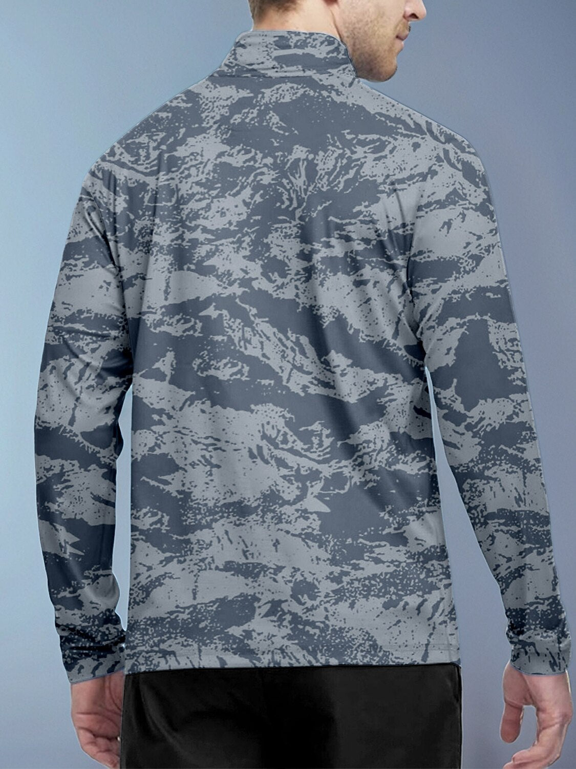 Inked Skins Men's Golf Shirt Quarterzip UPF50+